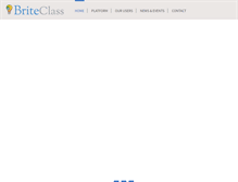 Tablet Screenshot of briteu.com